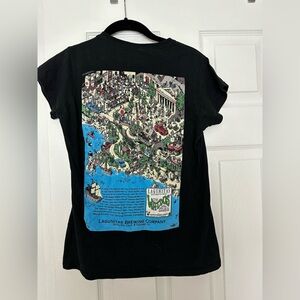 Lagunitas Brewing Company Black Where’s Waldo T-Shirt